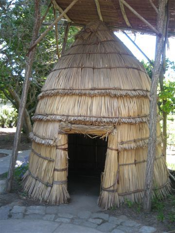 Indians' house (front view)