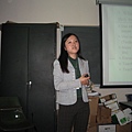 Melody's presentation on "Myth-understandings" about Chinese Students