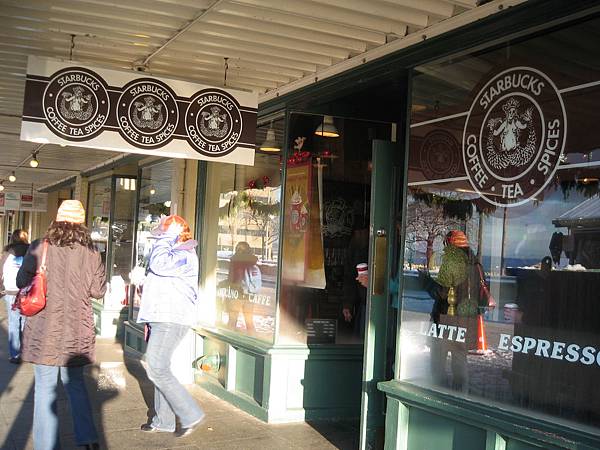 The VERY FIRST Starbucks in the world @ 1912 Pike Place, Seattle, WA 98101