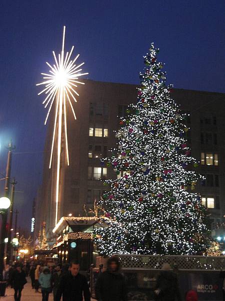 macy's & Christmas tree
