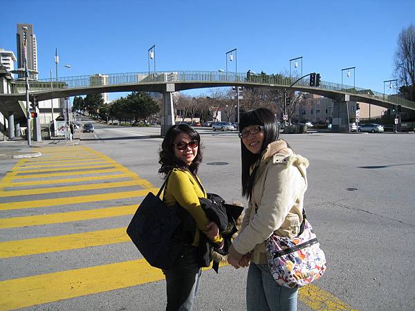 Y & C, in front of Webster Bridge @ Japantown