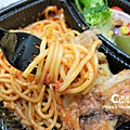 台南好田洋食餐廳-洋食餐盒-焗烤雞腿紅醬義大利麵6.jpg