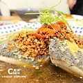 豆酥金目鱸魚-日寧餐廳-台南東區美食-崇善路餐廳推薦.台南市立文化中心旁3.JPG