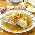 豆酥金目鱸魚-日寧餐廳-台南東區美食-崇善路餐廳推薦.台南市立文化中心旁2.JPG