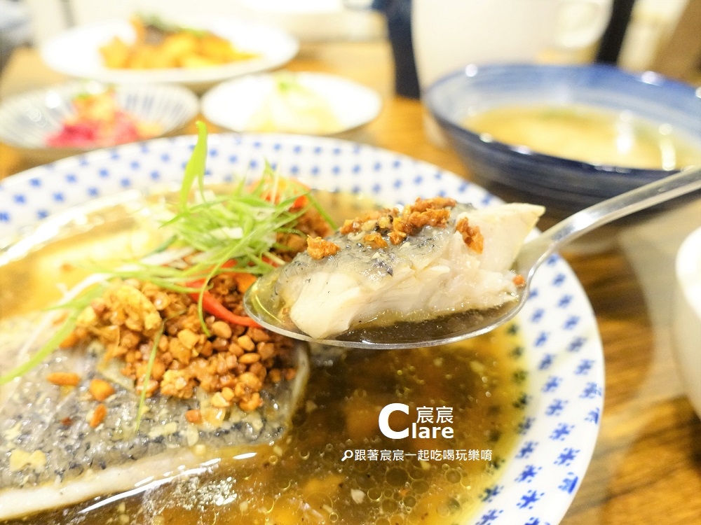 豆酥金目鱸魚-日寧餐廳-台南東區美食-崇善路餐廳推薦.台南市立文化中心旁4.JPG