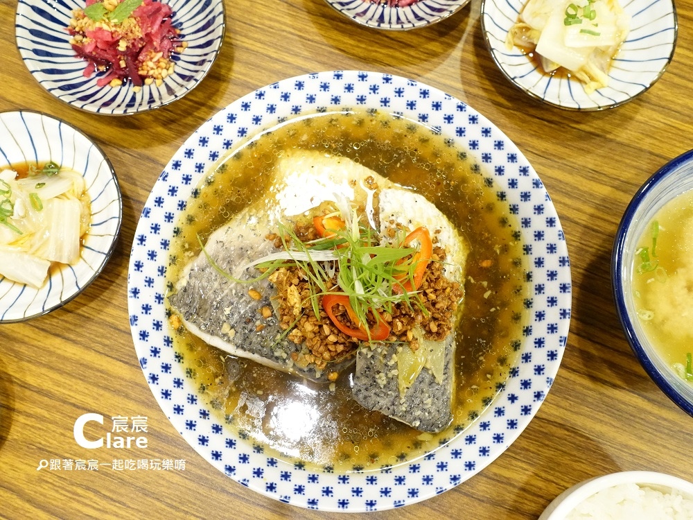 豆酥金目鱸魚-日寧餐廳-台南東區美食-崇善路餐廳推薦.台南市立文化中心旁1.JPG