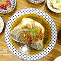 豆酥金目鱸魚-日寧餐廳-台南東區美食-崇善路餐廳推薦.台南市立文化中心旁1.JPG