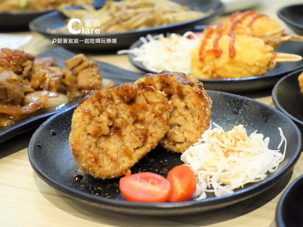 小菜-日式漢堡排-敲之助鉄板焼き牛丼洋食-台南東區美食.台南東區平價百元鐵板燒推薦.南紡夢時代周邊美食推薦.JPG