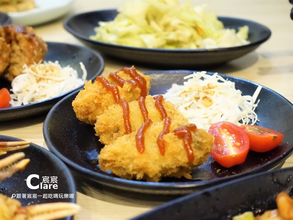 小菜-黃金廣島牡蠣-敲之助鉄板焼き牛丼洋食-台南東區美食.台南東區平價百元鐵板燒推薦.南紡夢時代周邊美食推薦.JPG