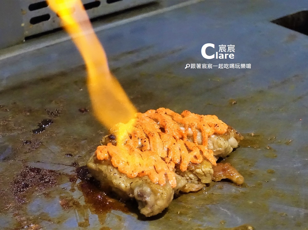 炙燒明太子雞腿排-敲之助鉄板焼き牛丼洋食-台南東區美食.台南東區平價百元鐵板燒推薦.南紡夢時代周邊美食推薦4.JPG