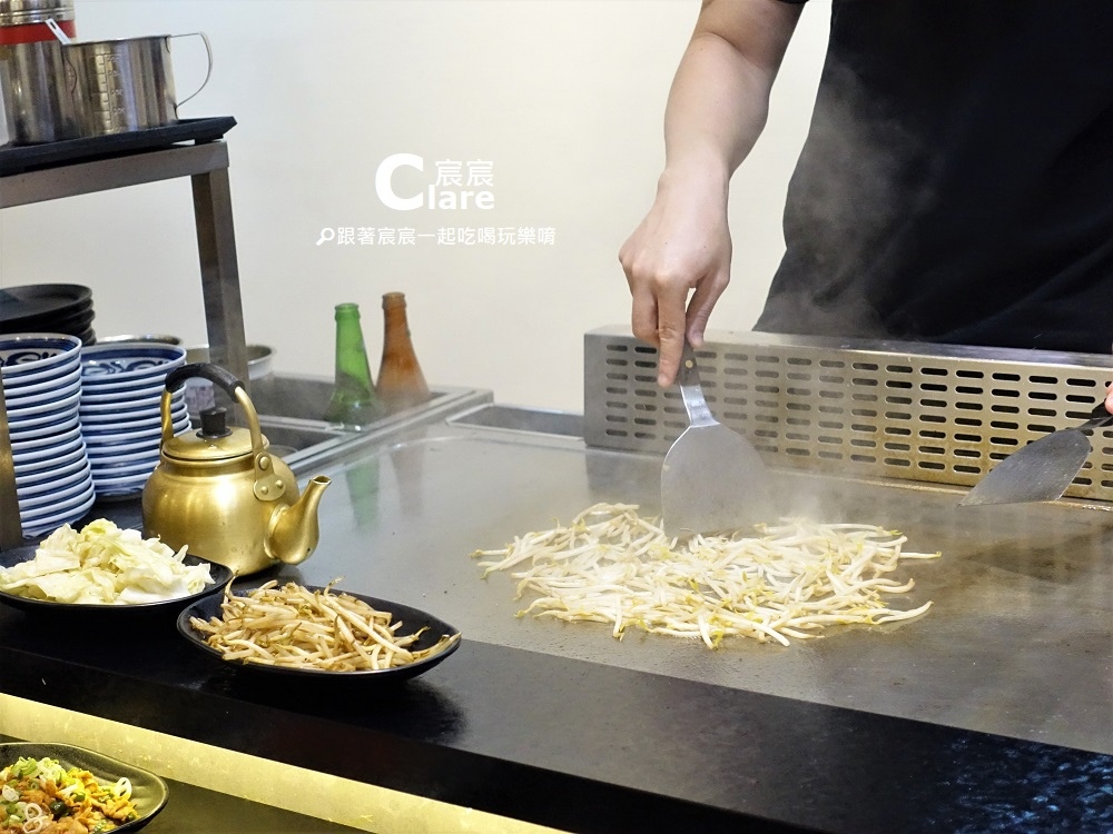 現炒青菜-敲之助鉄板焼き牛丼洋食-台南東區美食.台南東區平價百元鐵板燒推薦.南紡夢時代周邊美食推薦.JPG