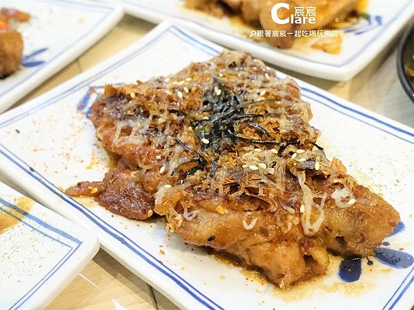 章魚燒風味雞腿排-敲之助鉄板焼き牛丼洋食-台南東區美食.台南東區平價百元鐵板燒推薦.南紡夢時代周邊美食推薦1.JPG