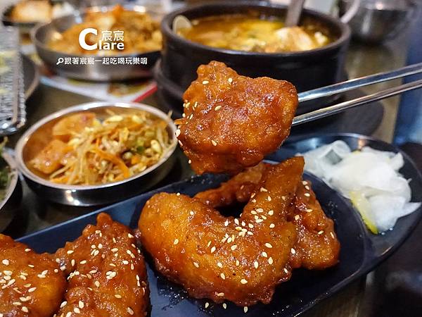 韓式炸雞-韓朝韓式料理(崇明店)-台南東區美食.台南市立文化中心旁餐廳聚餐推薦.台南韓式料理餐廳.台南異國料理2.JPG