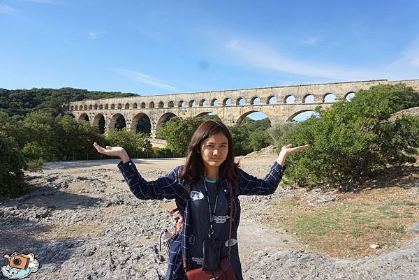 義法13日(Pont du Gard)