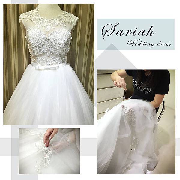 Sariah 莎莉雅法式手工禮服 Sariah 莎莉雅法式手工禮服