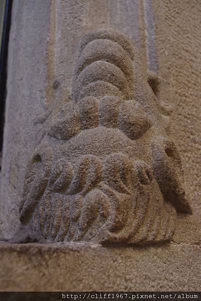 窗框石雕--很有中國風