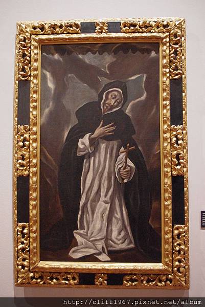 EL GRECO畫作--聖方濟