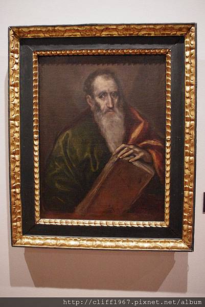 EL GRECO畫作--聖保羅