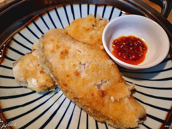 海揚鮮物～南洋叻沙魚頭個人鍋/韓風爆蝦球/香酥雪鯛魚排(黑眼