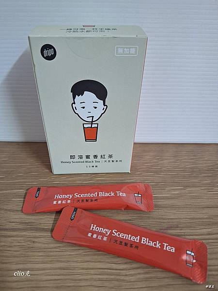 Dripo即溶茶一包猶如現泡，30秒就能完成一杯好喝手搖飲，