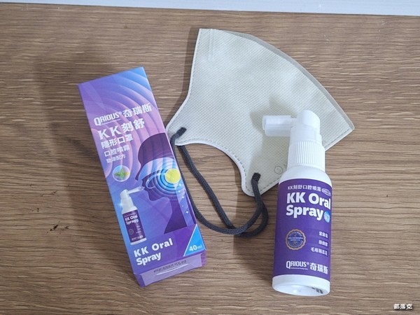 QRIOUS®奇瑞斯紫錐菊KK刻舒口腔噴霧，聲音卡卡一噴即刻