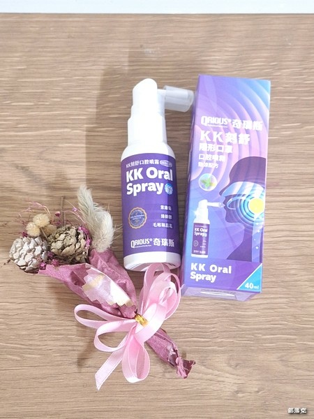 QRIOUS®奇瑞斯紫錐菊KK刻舒口腔噴霧，聲音卡卡一噴即刻