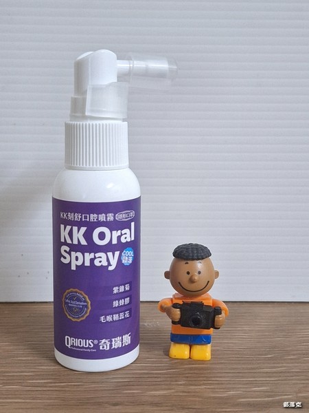 QRIOUS®奇瑞斯紫錐菊KK刻舒口腔噴霧，聲音卡卡一噴即刻