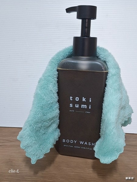 toki sumi黑皂液天然成分純手工製作，為沐浴帶來新體驗