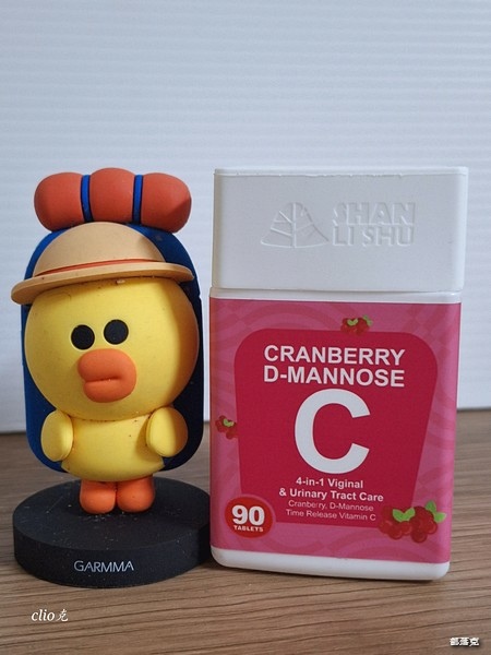 山立樹蔓越莓甘露糖維他命C四合一做好私密呵護，植萃來源適合各