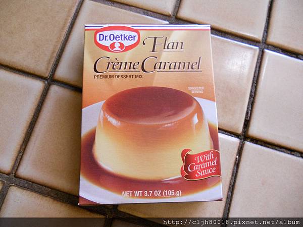 Dr. Oetker flan