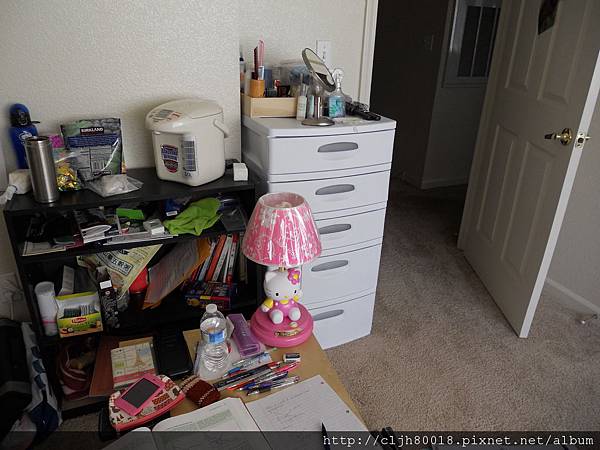 The messy area The messy area