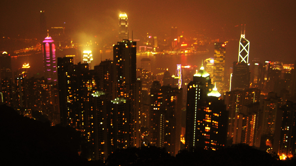 香港的夜景超讚