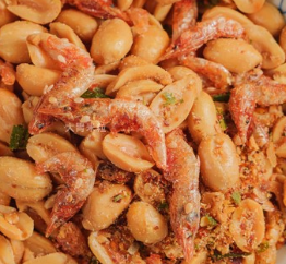 日投晒晒-花生+玫瑰蝦