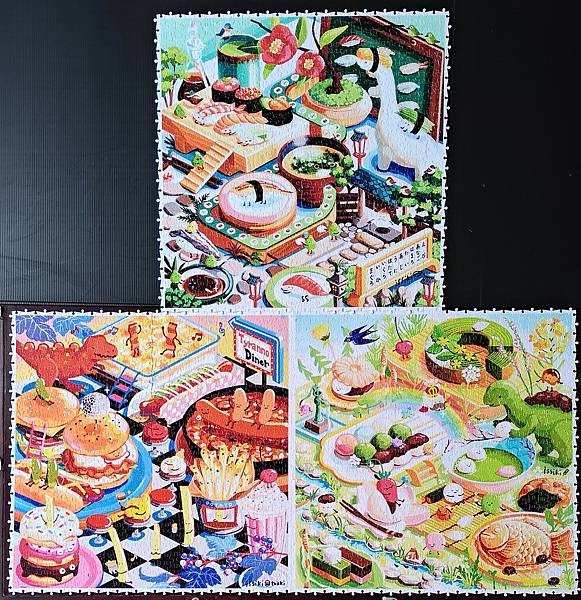 Pintoo-日本插畫家一色十秋 幸福食間系列 壽司/素食/ Pintoo-日本插畫家一色十秋 幸福食間系列 壽司/素食/