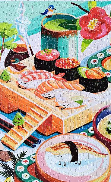 Pintoo-日本插畫家一色十秋 幸福食間系列 壽司/素食/ Pintoo-日本插畫家一色十秋 幸福食間系列 壽司/素食/