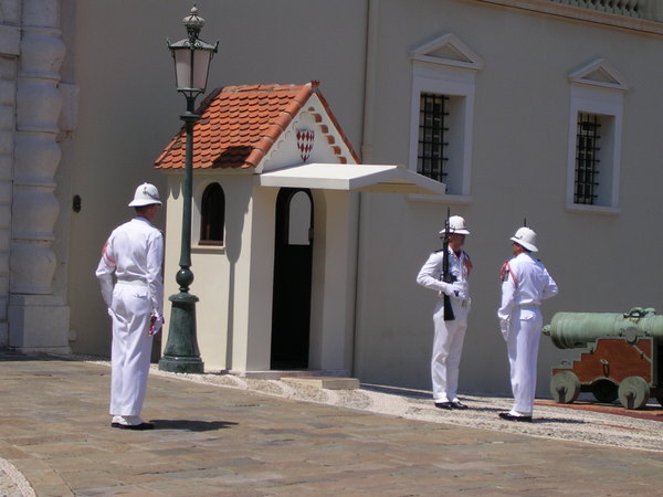 Monaco 皇室衛兵交接