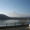 飯店外富士山景