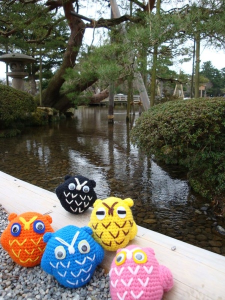 五福神在金澤兼六園