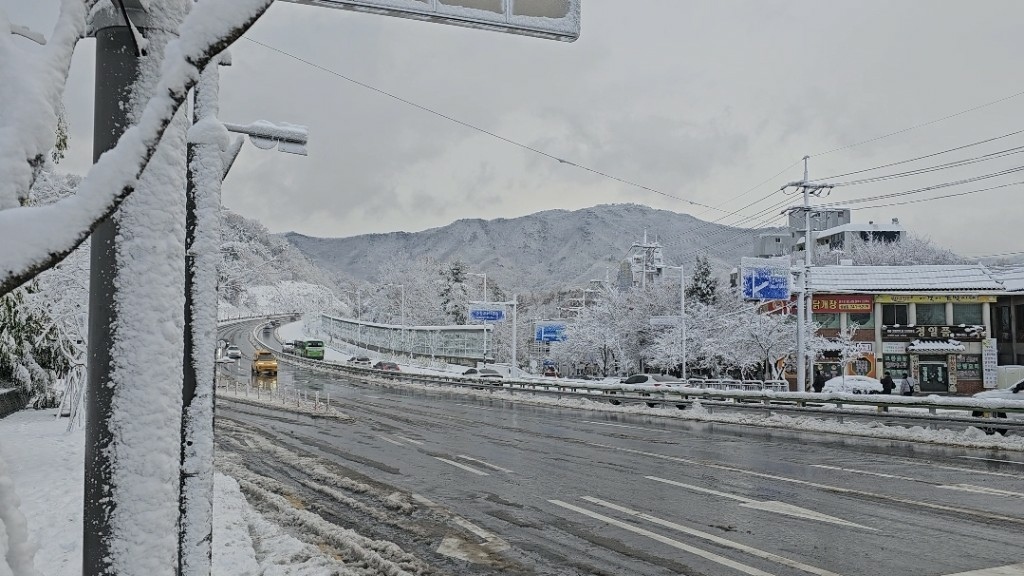 [首爾] 自由行探索當地人的行程11月大雪創紀錄