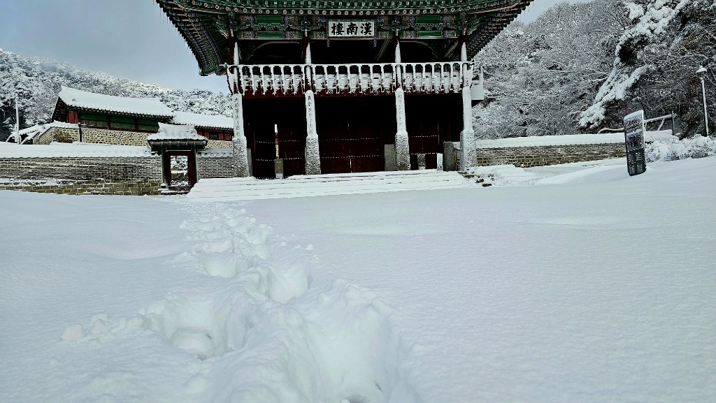 [首爾] 自由行探索當地人的行程11月大雪創紀錄