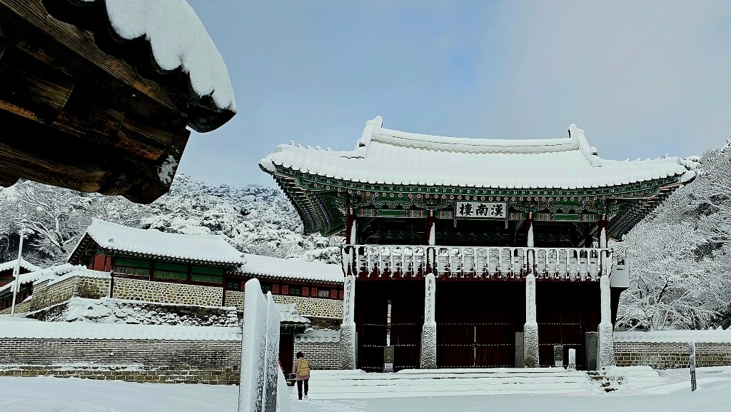 [首爾] 自由行探索當地人的行程11月大雪創紀錄