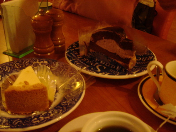 起士蛋糕及巧克力蛋糕