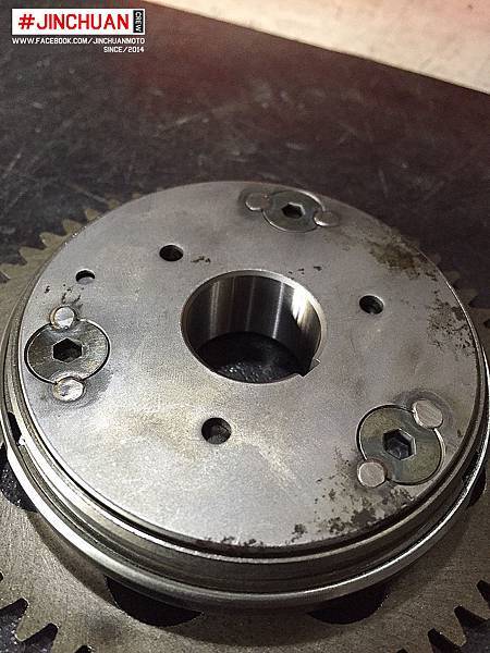 光陽車系(尤其VJR,MANY)通病,引擎雜音,實為啟動盤破