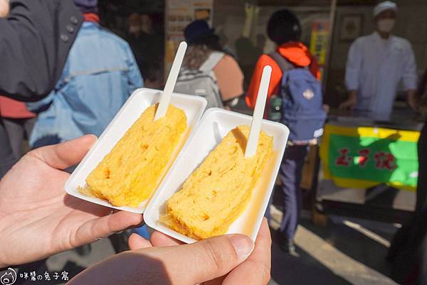 東京美食。玉子燒 丸武  築地香濃三大玉子燒名店  築地市場