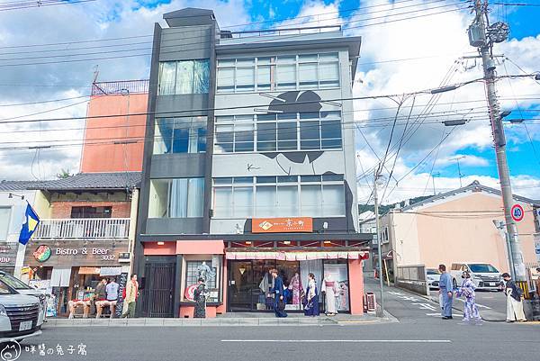 京都旅遊。京小町 清水寺和服浴衣出租  超可愛髮型+精美蕾絲