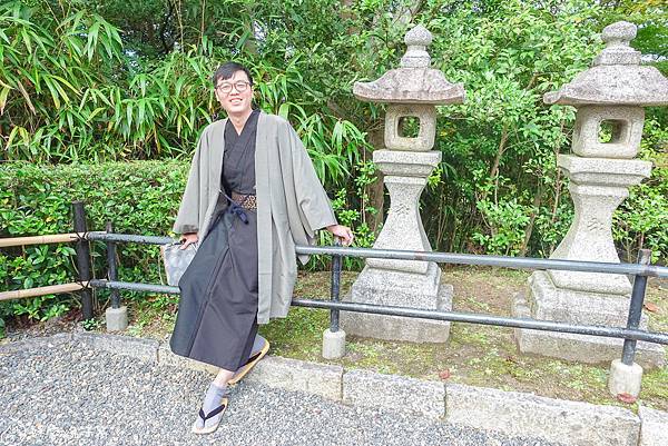 京都旅遊。京小町 清水寺和服浴衣出租  超可愛髮型+精美蕾絲