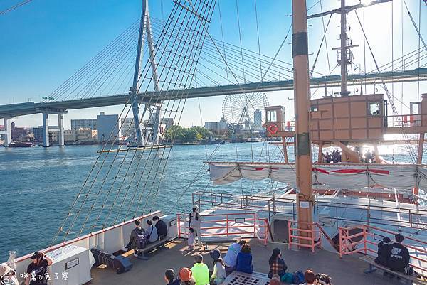 大阪旅遊。帆船型觀光船 聖瑪麗亞號  大阪周遊卷CP超高景點