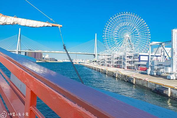 大阪旅遊。帆船型觀光船 聖瑪麗亞號  大阪周遊卷CP超高景點