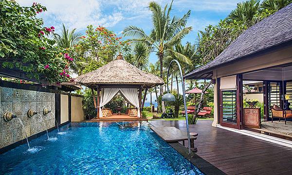 3. The Private Pool and Gazebo at The Strand Villa.jpg