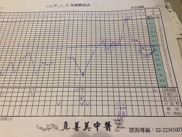 基礎體溫表